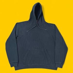 Puma Black Embroidered Logo Hoodie Sweatshirt Men’s XL